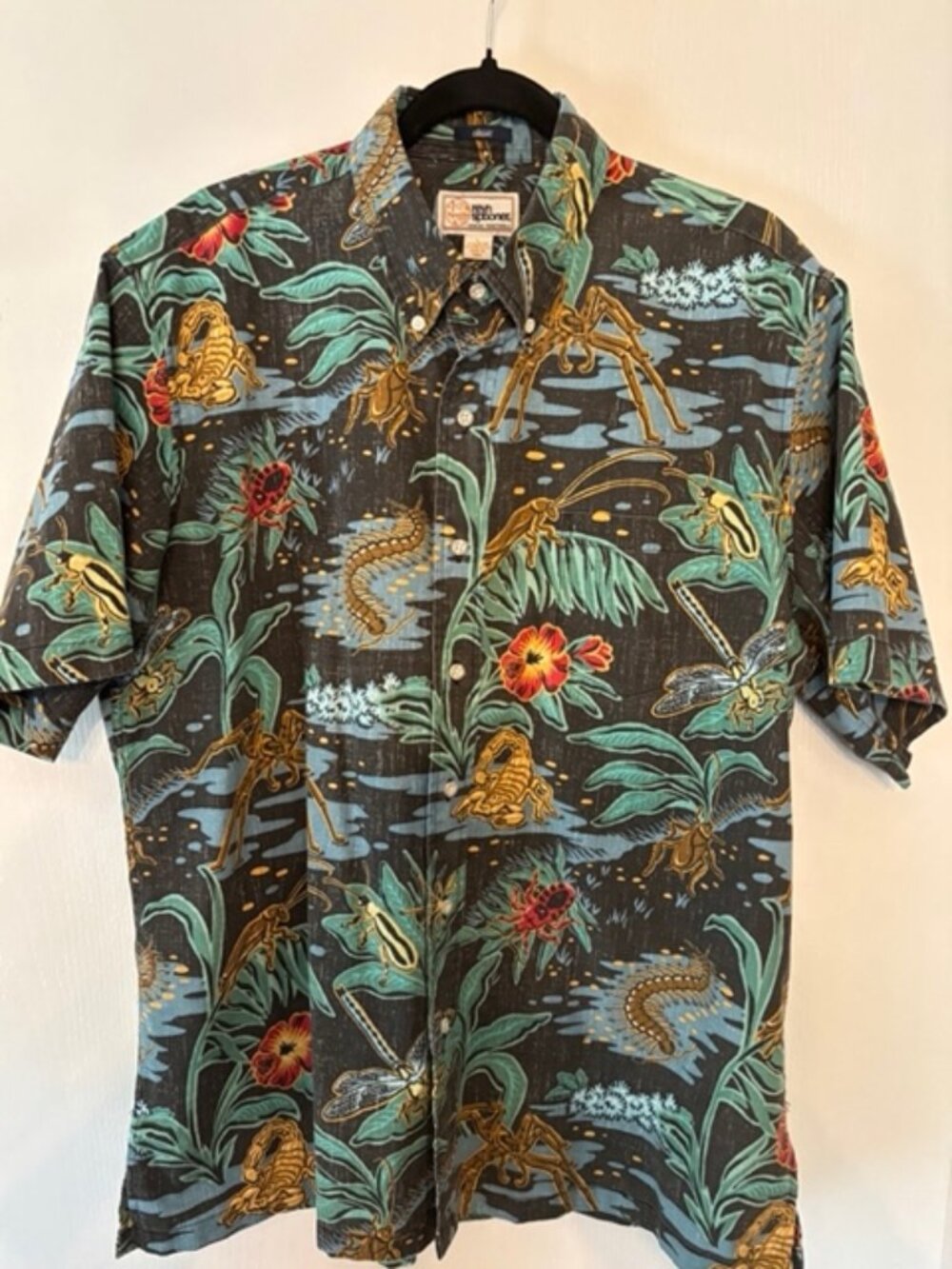 Men's Reyn Spooner "Bugging Out" in Black
